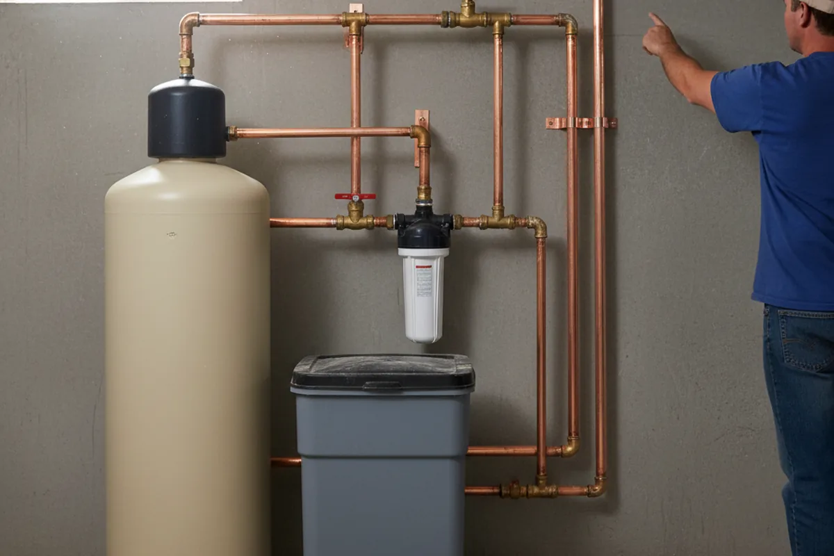Whole-house water treatment system installed in Vienna